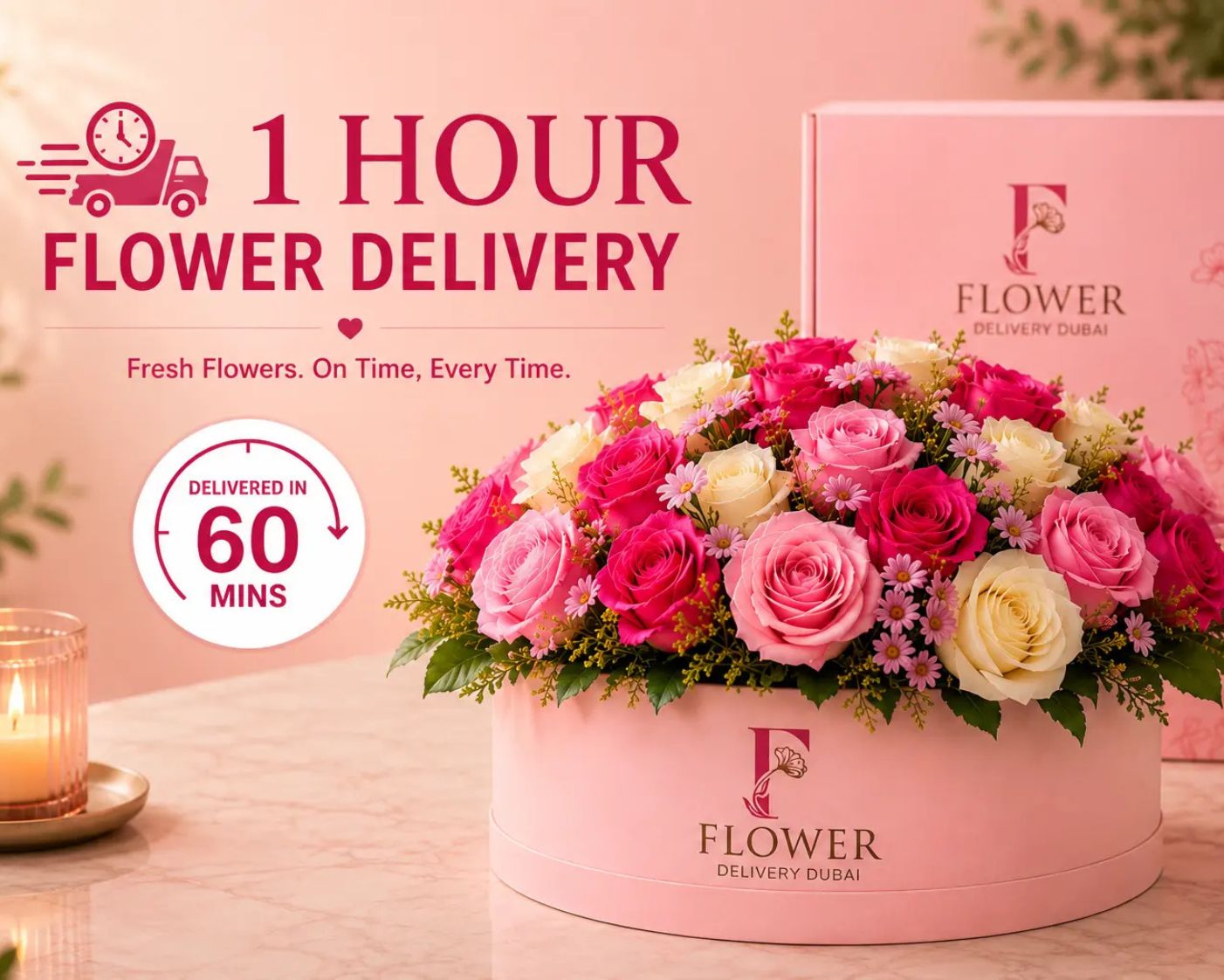 1 Hour Flower Delivery